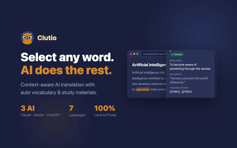 Clutio screenshot 2