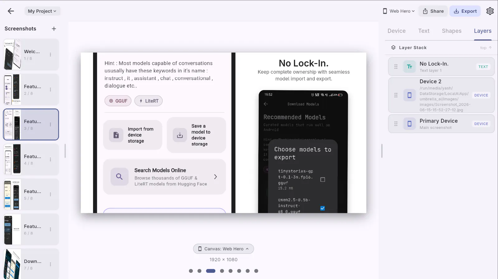 App Screenshot Studio screenshot 4