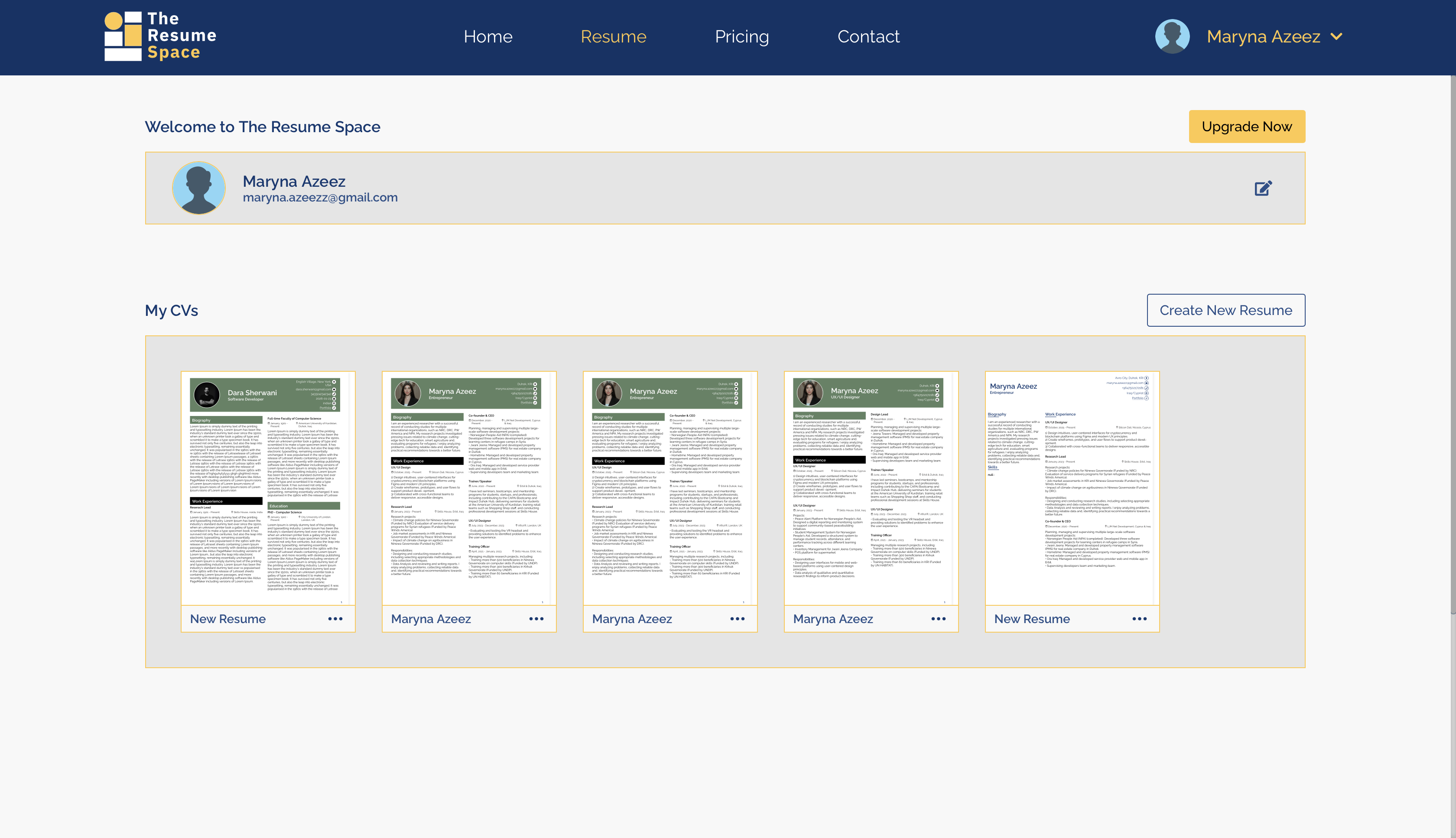 The Resume Space gallery image