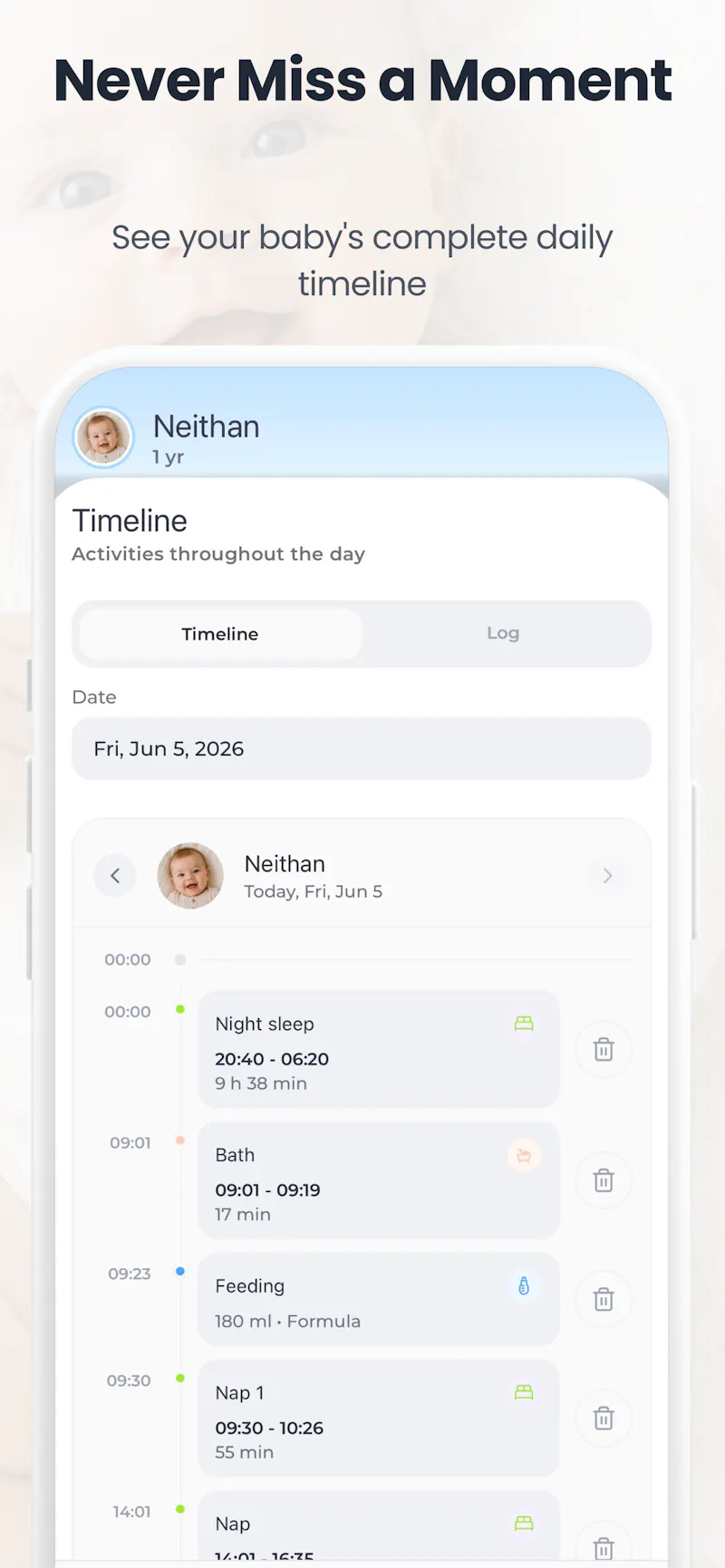 Baby Tracker - Soriva screenshot 5