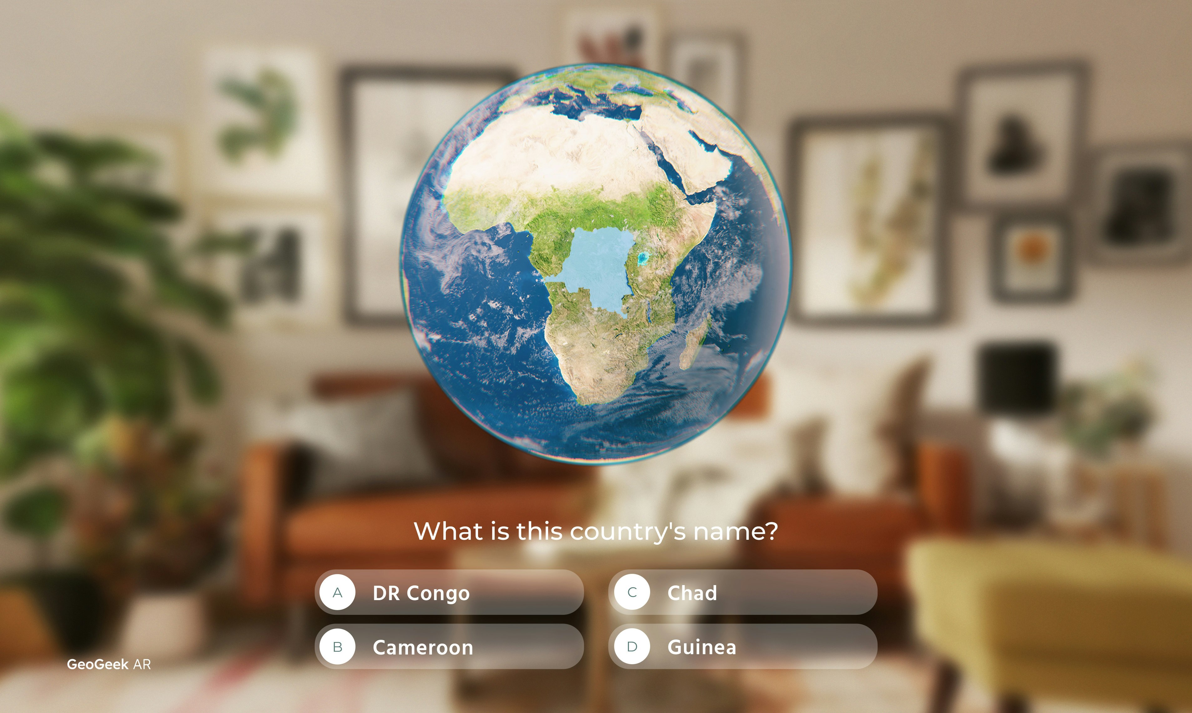 Geogeek Ar - География викторина в дополненной реальности медиа 4