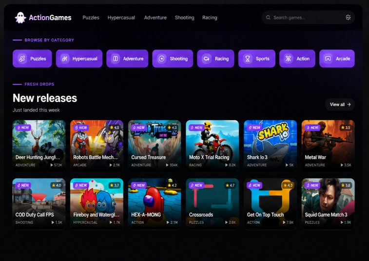 ActionGames gallery image