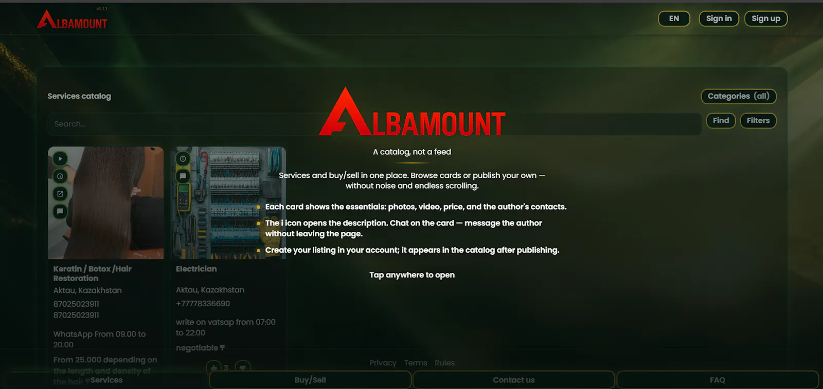 Albamount screenshot 5