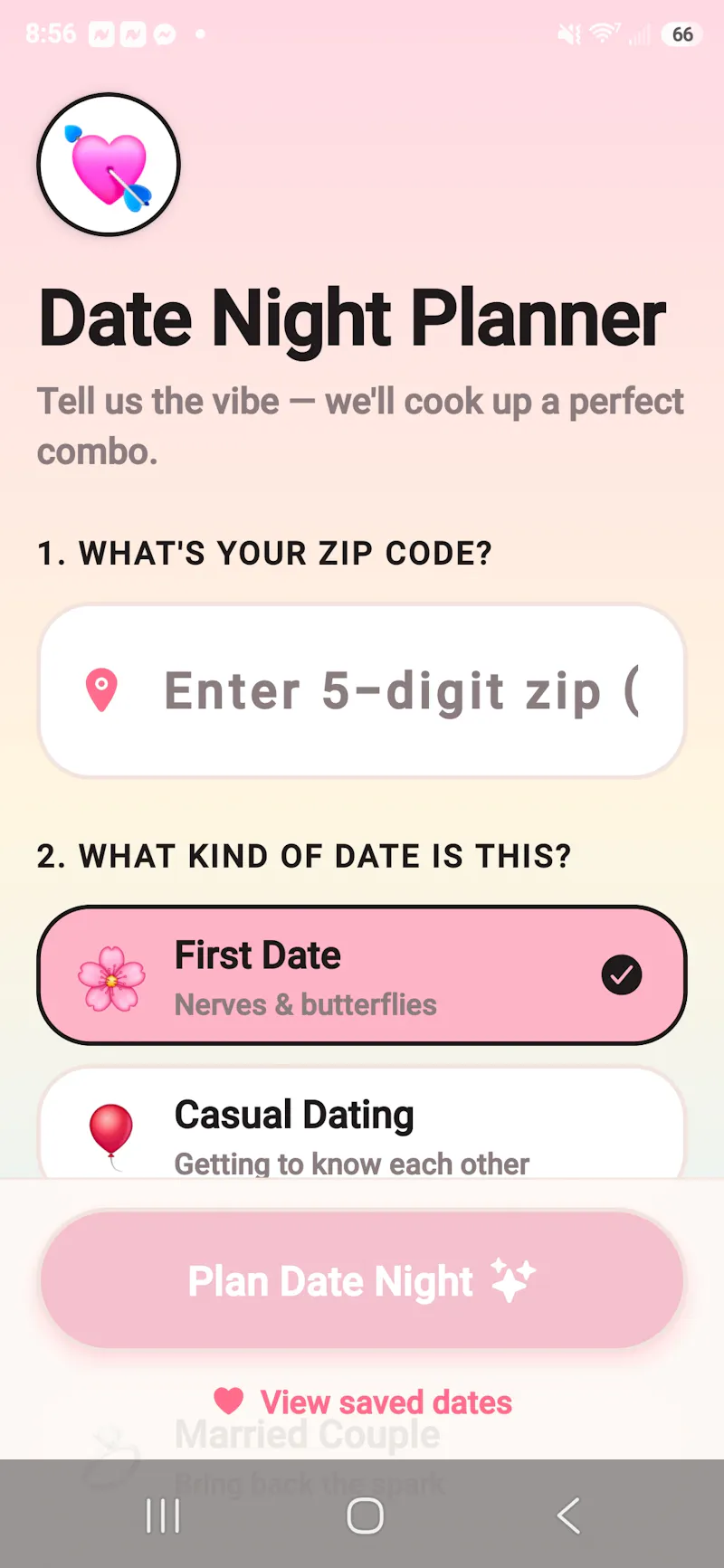 Romance Night screenshot 5
