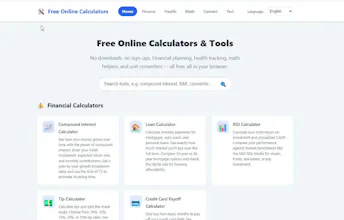 Free Online Calculators gallery image