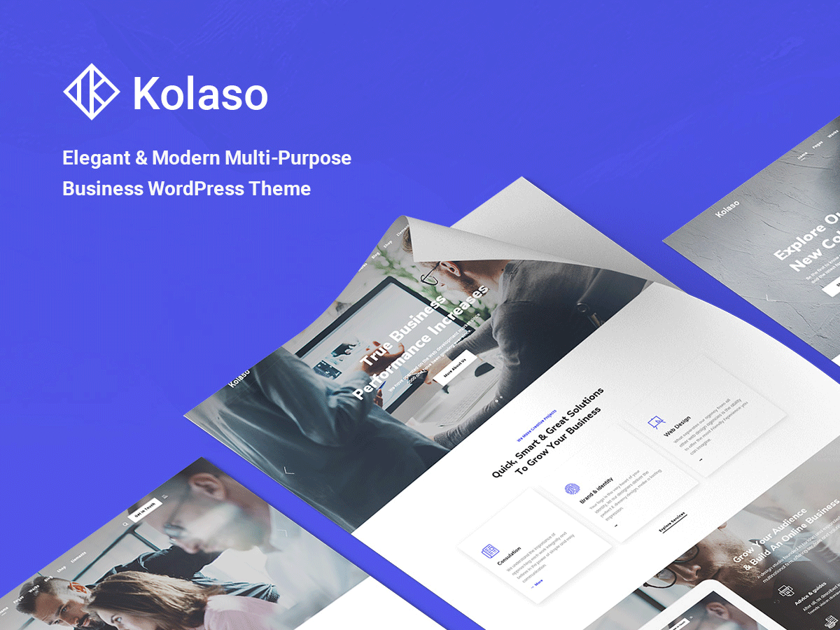 Kolaso - Modern WordPress Theme