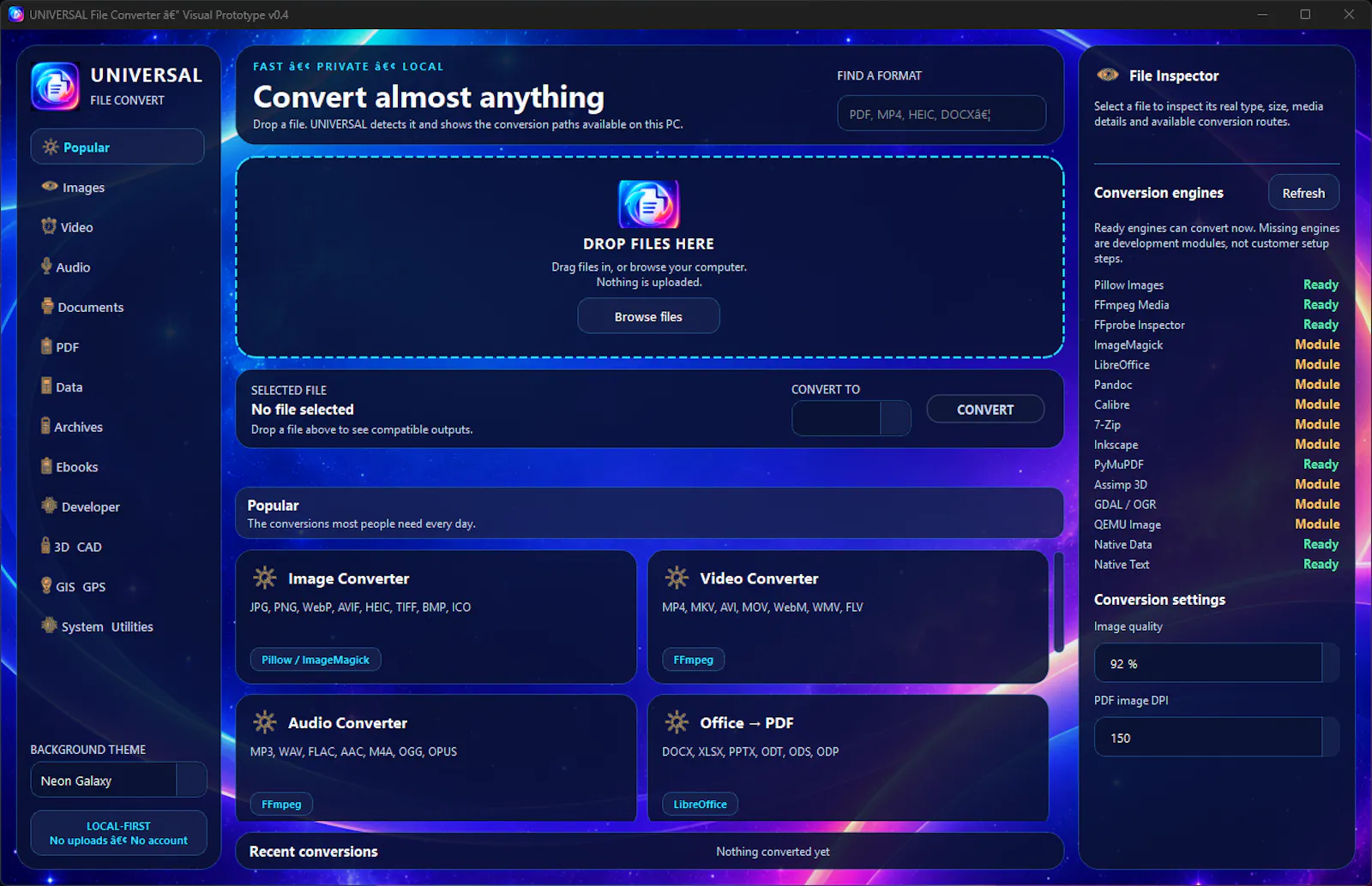 UNIVERSAL File Converter screenshot 6