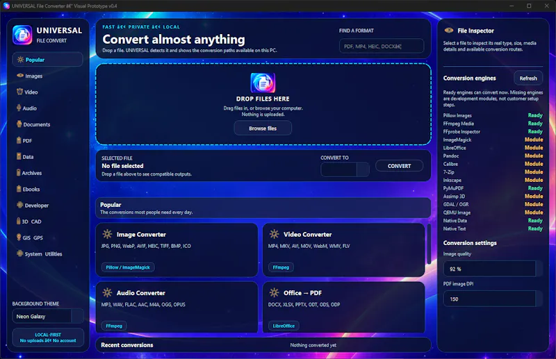 UNIVERSAL File Converter screenshot 6