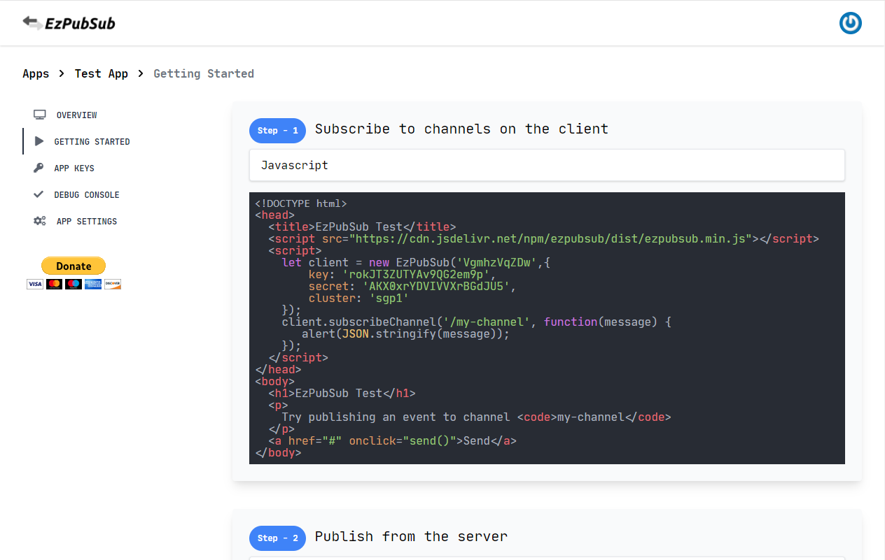 EzPubSub gallery image