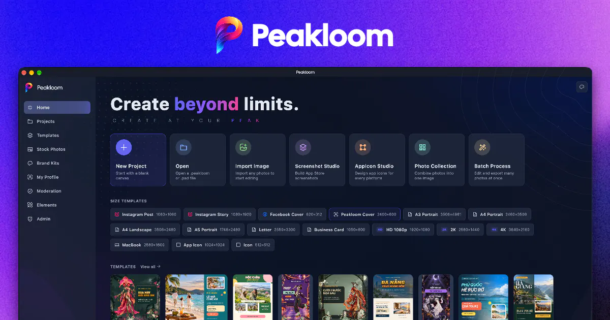 Peakloom: AI Photo Editor gallery image