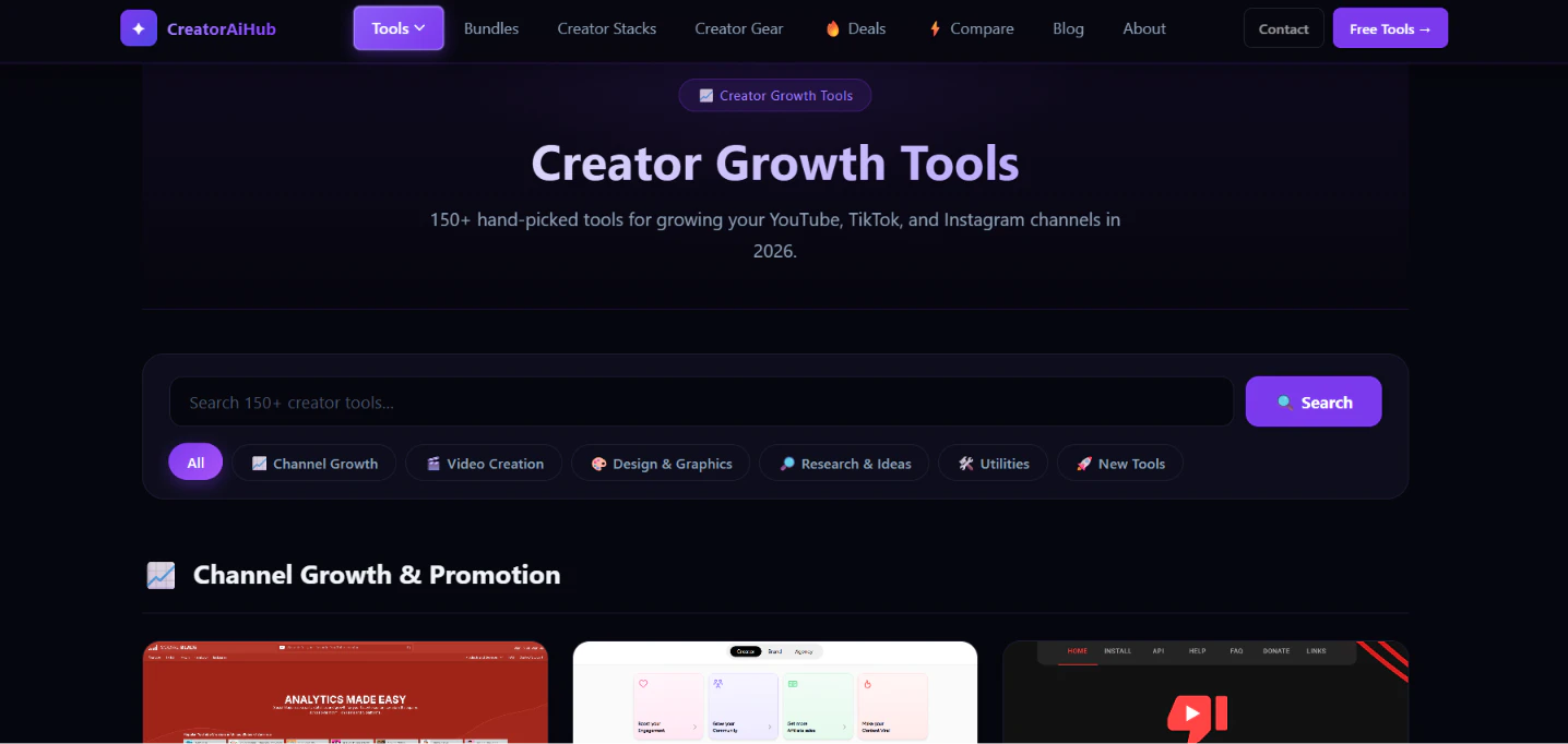 CreatorAiHub 截图 1