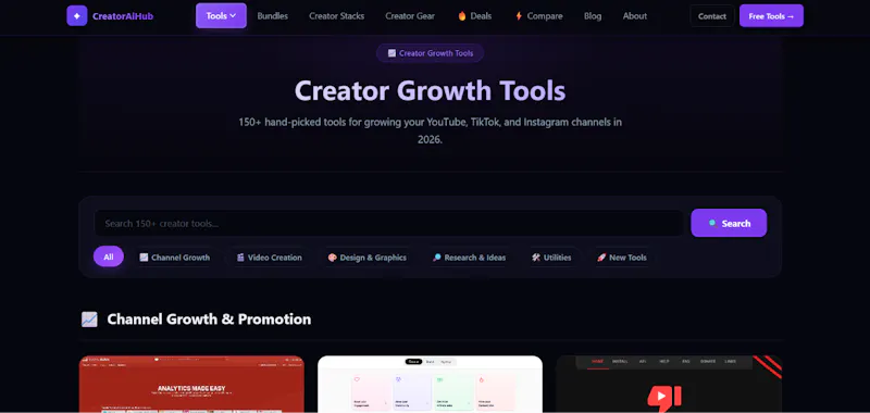 CreatorAiHub screenshot 1