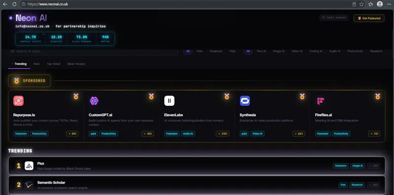 NeonAI screenshot 2