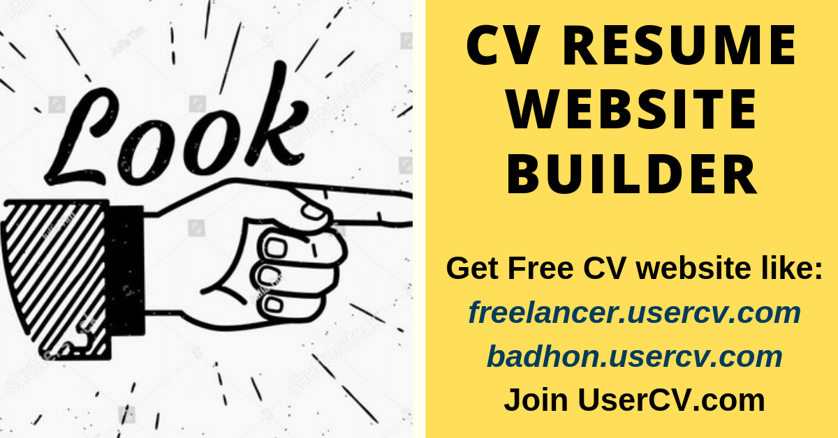 UserCV - Personal CV Page or Company Page with built-in Blog gallery image