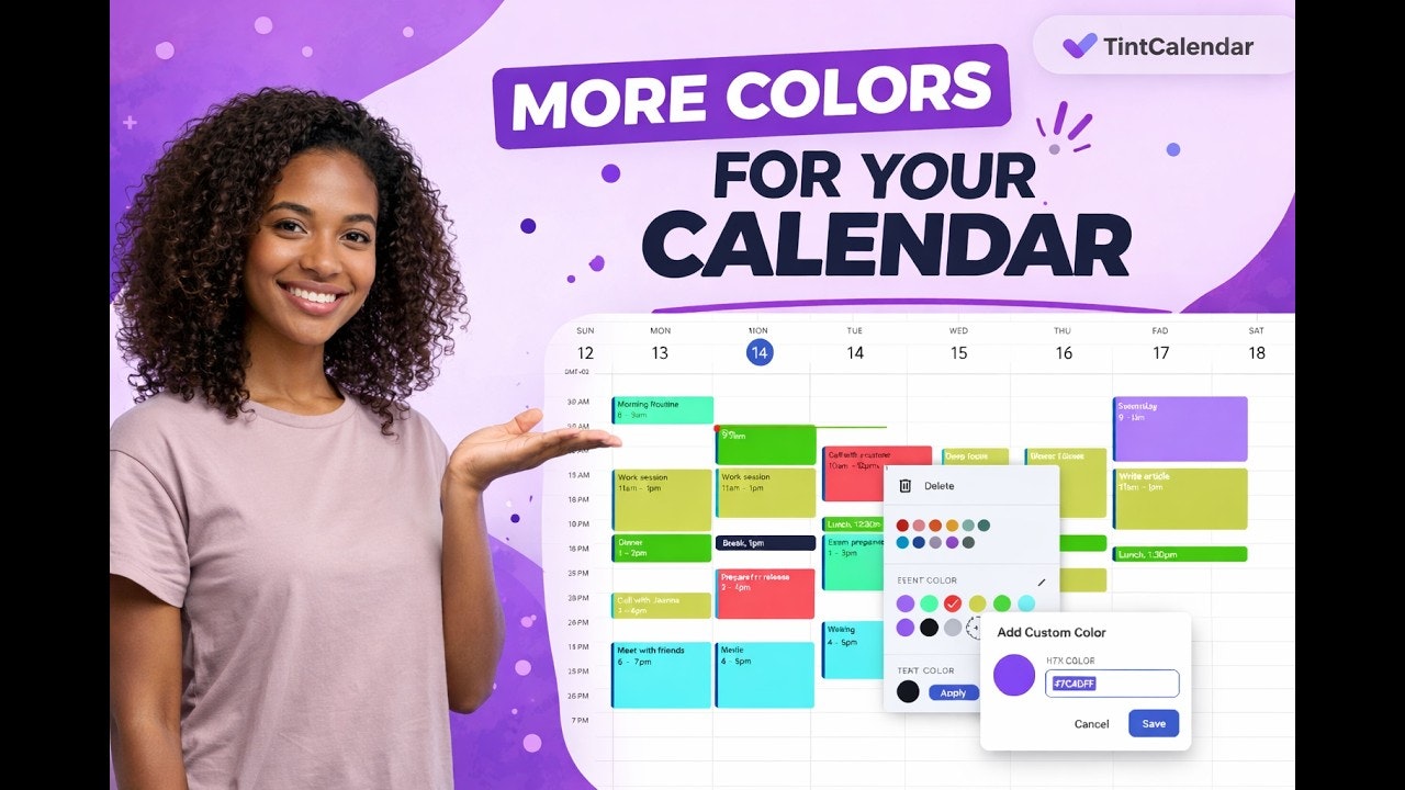 Colors for Google Calendar gallery image