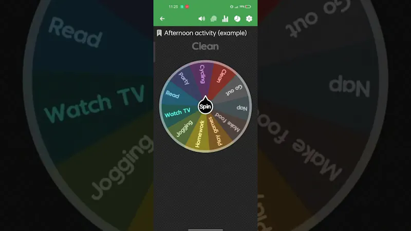 Espinwheel screenshot 1 (video preview)