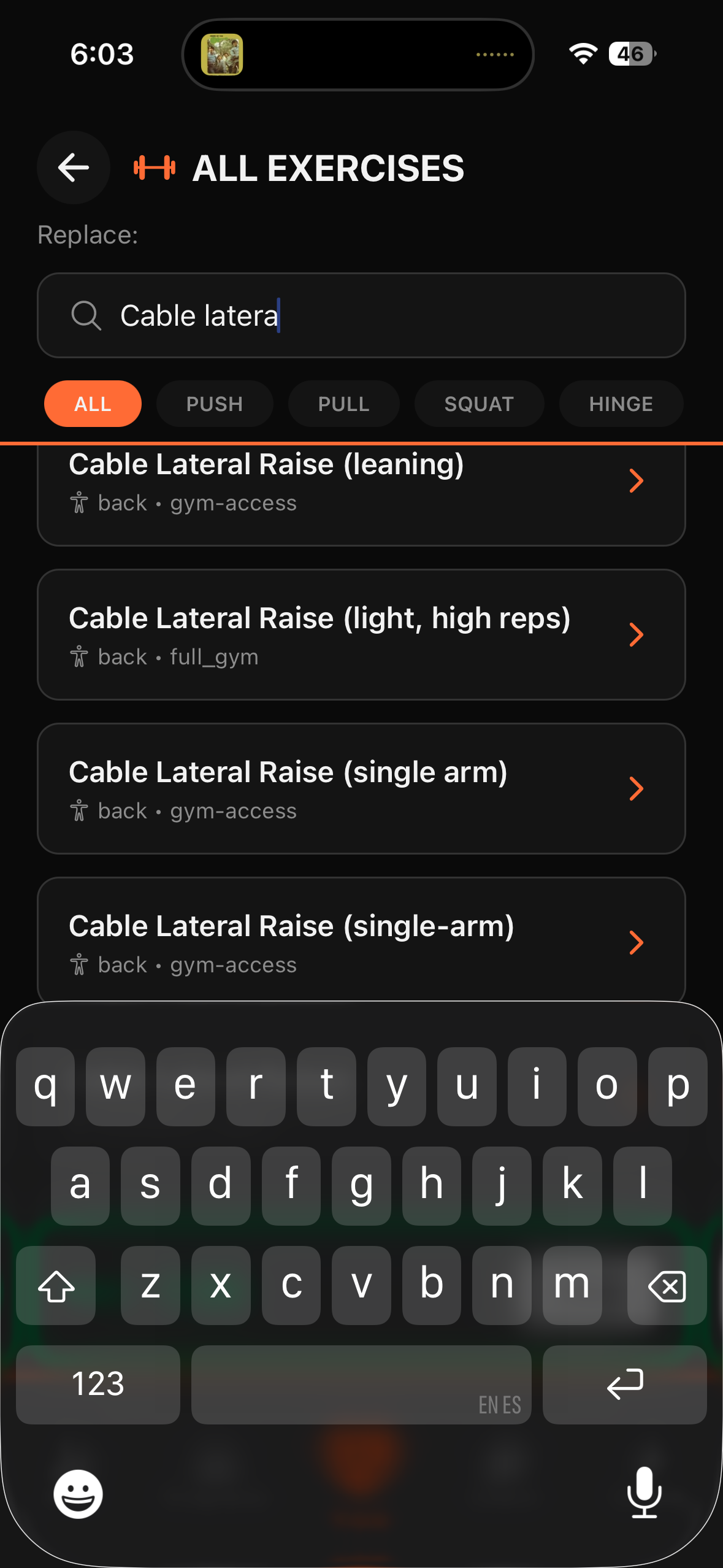 Rain Fitness - Screenshot 3 showing product features and functionality