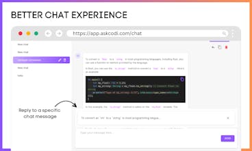 AskCodi extensiones versátiles del IDE: Personaliza tu entorno de programación según tu estilo.