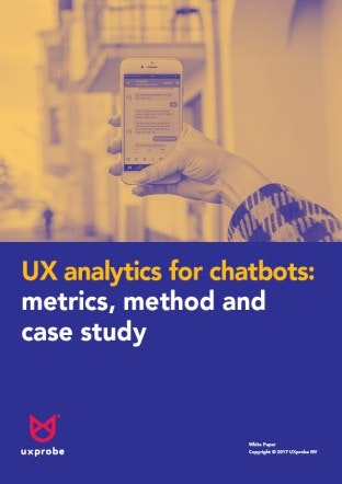 UX analytics for Chatbots Whitepaper