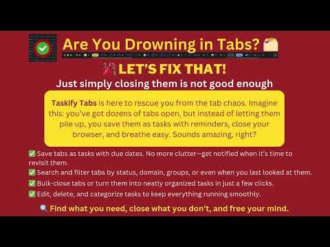 Taskify Tabs gallery image