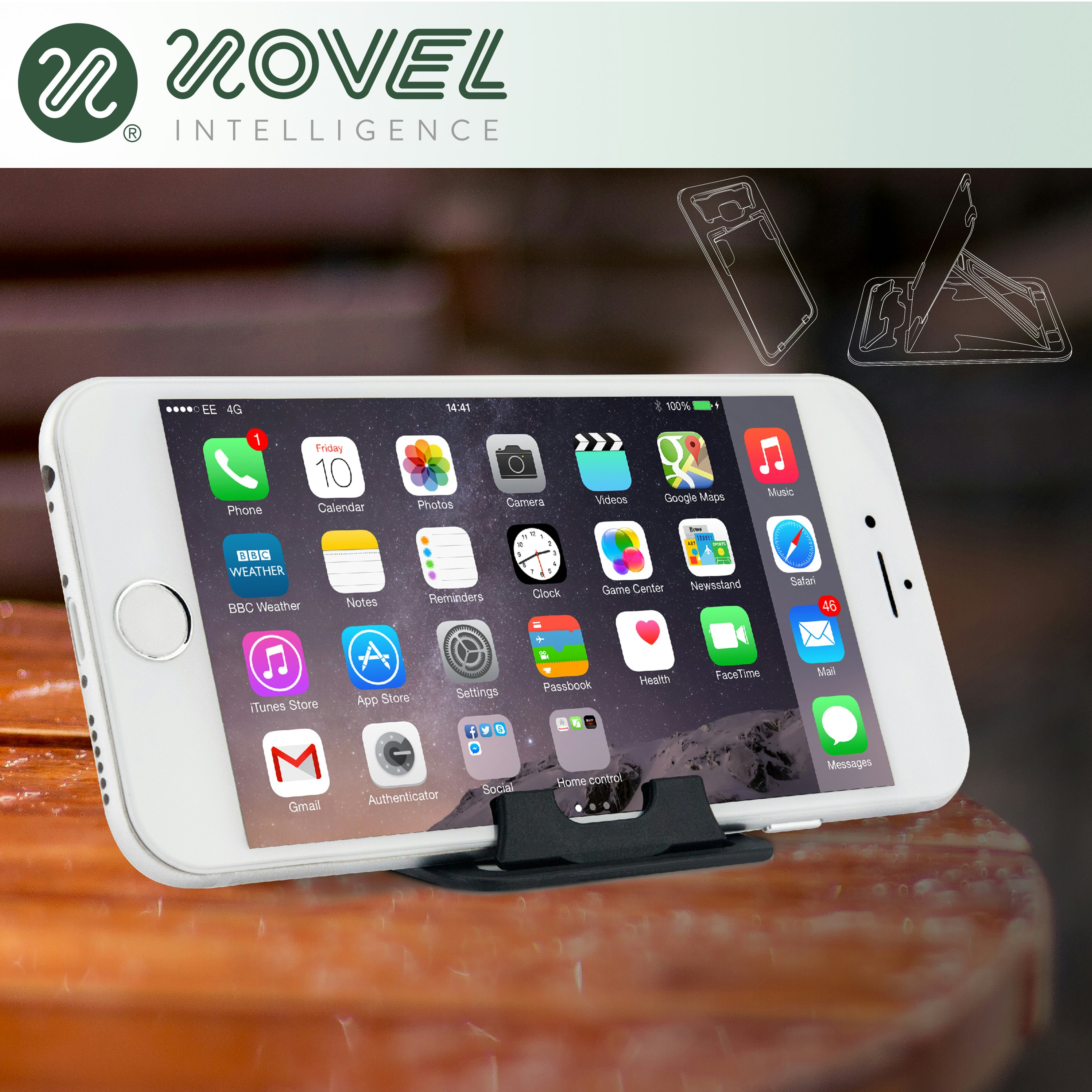 Magic Card Portable Phone Stand