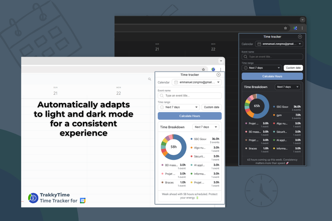 TrakkyTime - Screenshot 5 showing product features and functionality