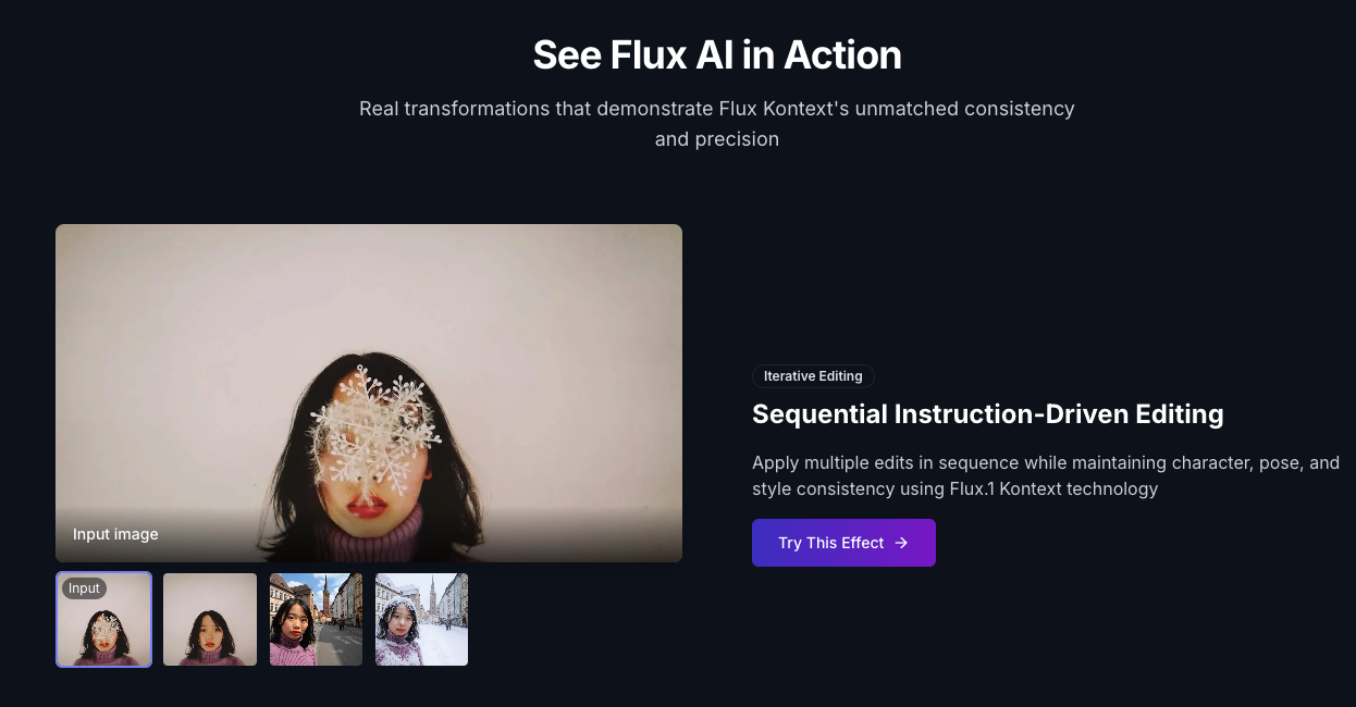 وسائط تدفق مجاني kontext عبر الإنترنت - Flux.1 Kontext Free Online: تحرير الصور الذي يعمل بنظام الذكاء الاصطناعى 5