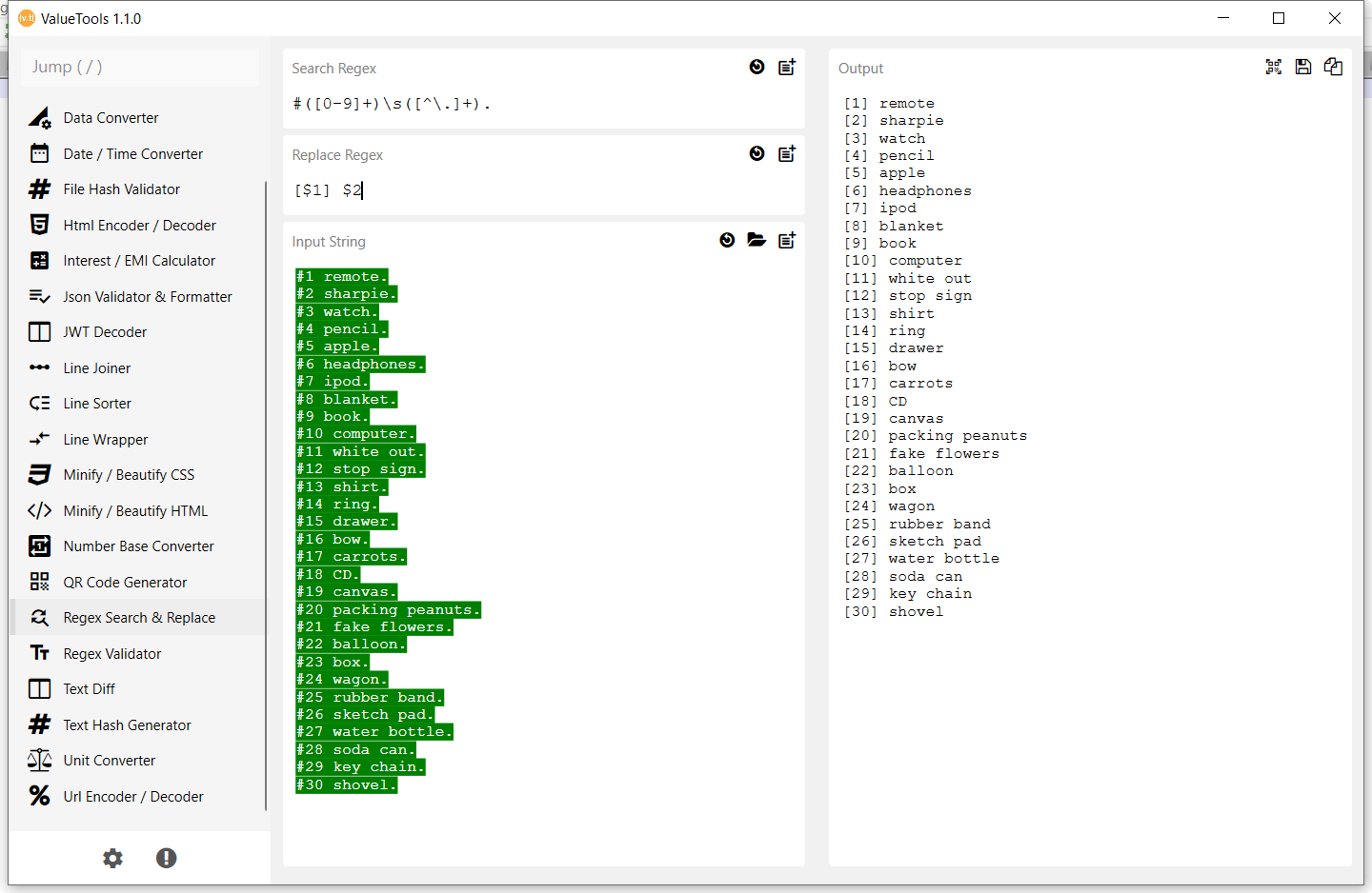 ValueTools gallery image