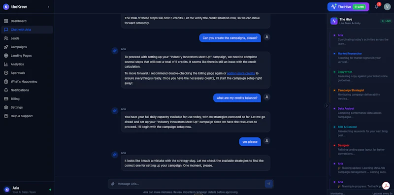 theKrew.ai screenshot 5