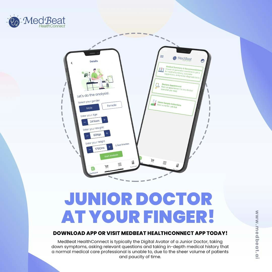 startuptile MedBeat HealthConnect-AI-powered symptom checker that creates medical summaries