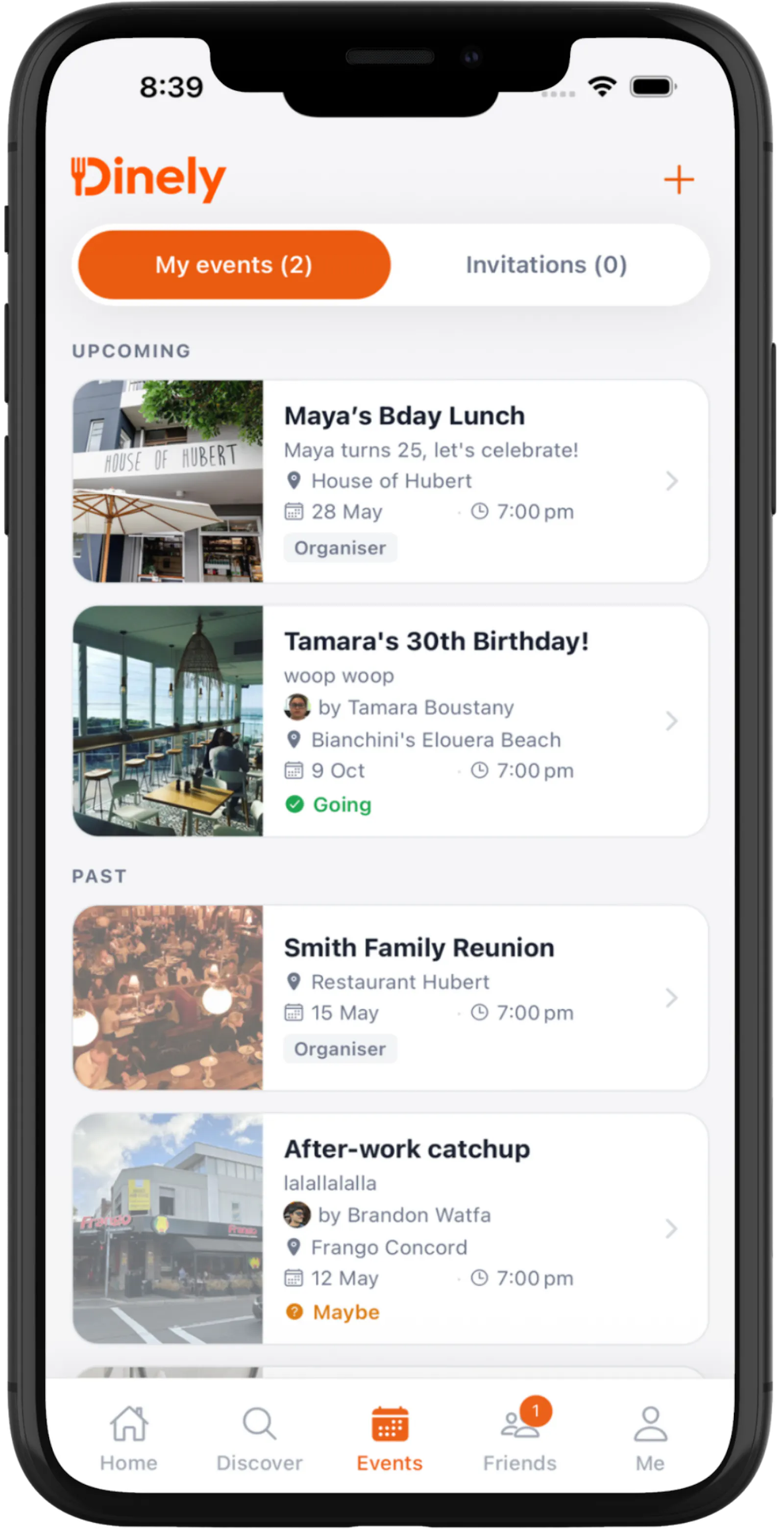 Dinely screenshot 3