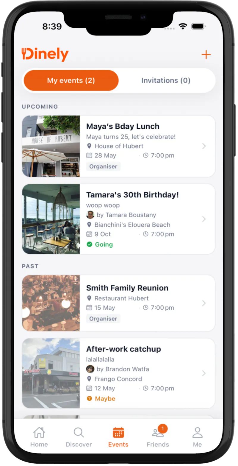 Dinely screenshot 3