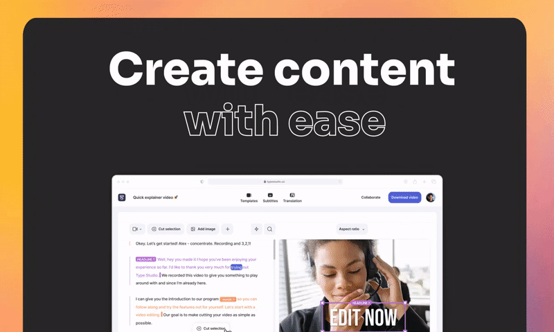 Media Jenis Studio 2.0 - Cara paling mudah untuk mengedit video fokus kandungan anda 2