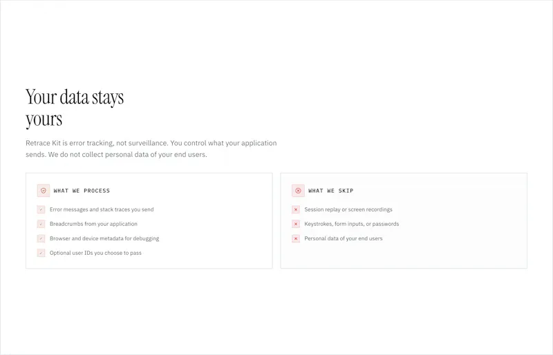 RetraceKit – Error Tracking platform screenshot 6