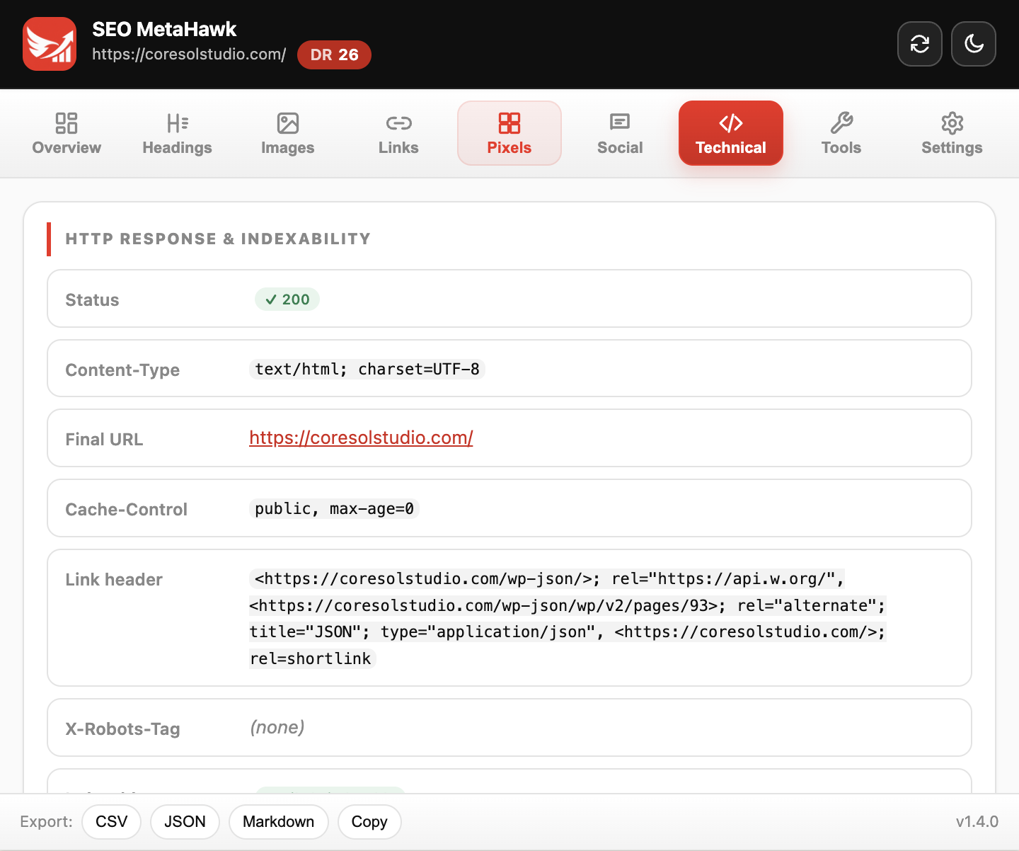 SEO MetaHawk gallery image