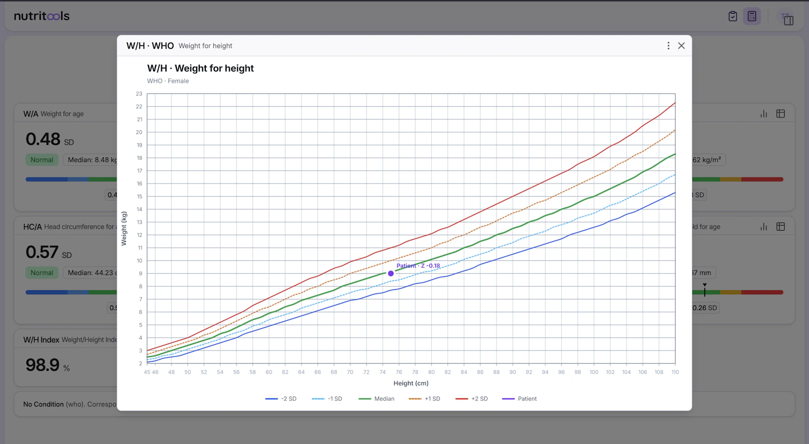 Nutritools screenshot 3