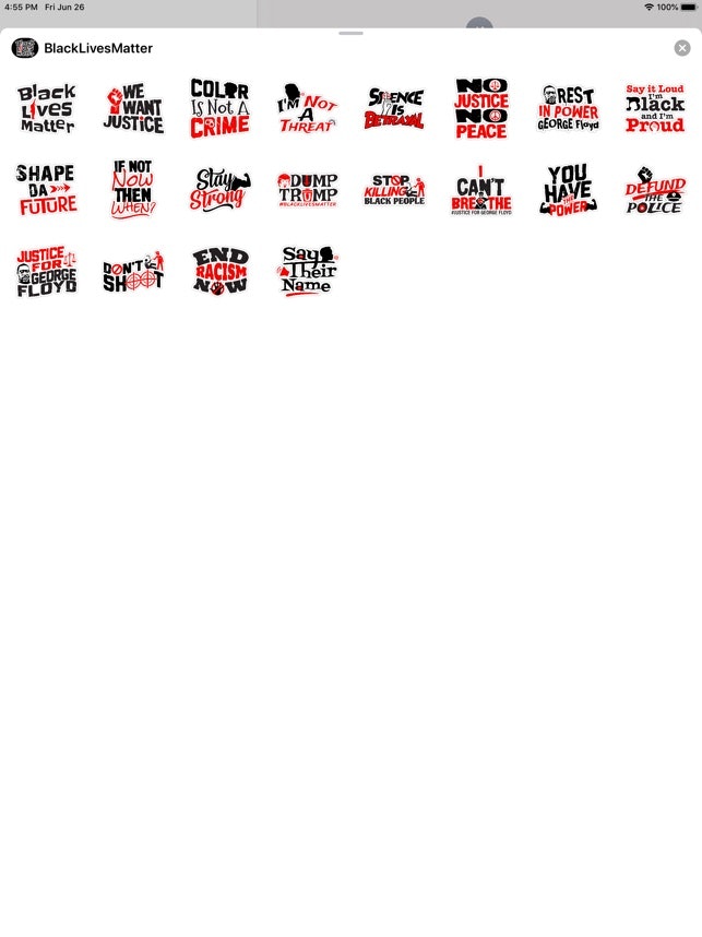 BlackLivesMatter Stickers gallery image