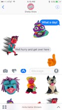 Holla Hattie iMessage Stickers gallery image