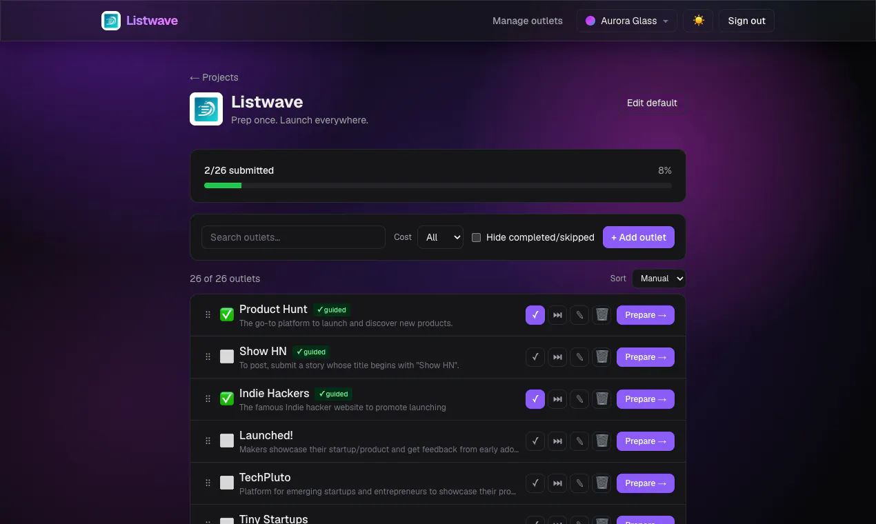 Listwave gallery image