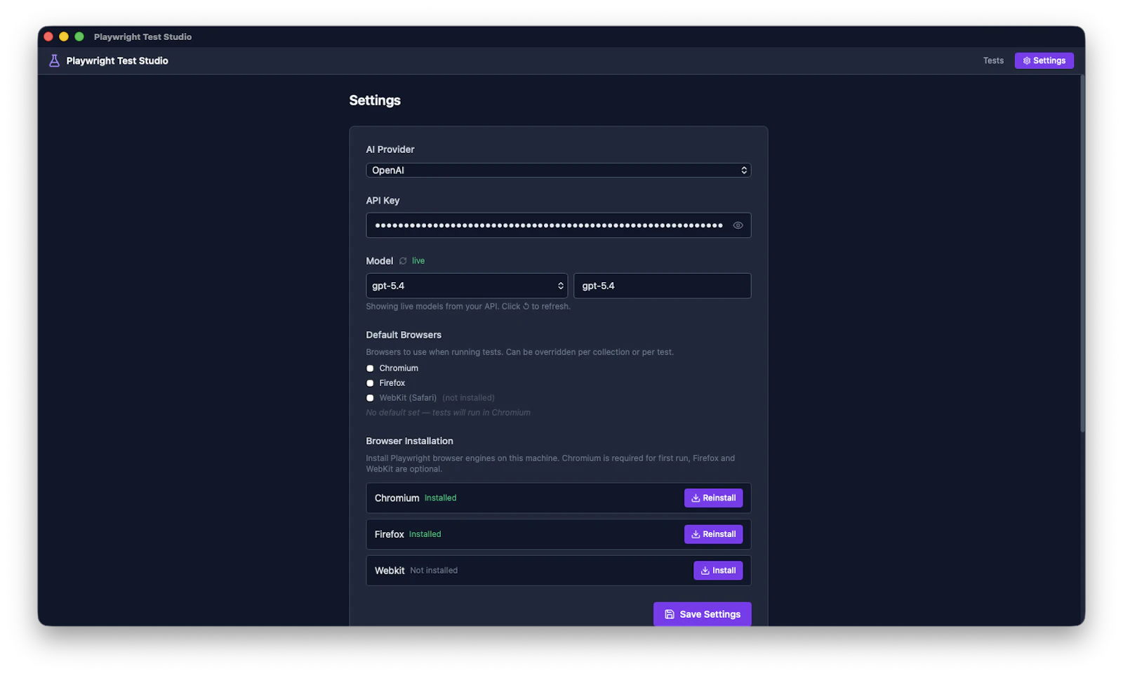 Playwright Test Studio screenshot 4