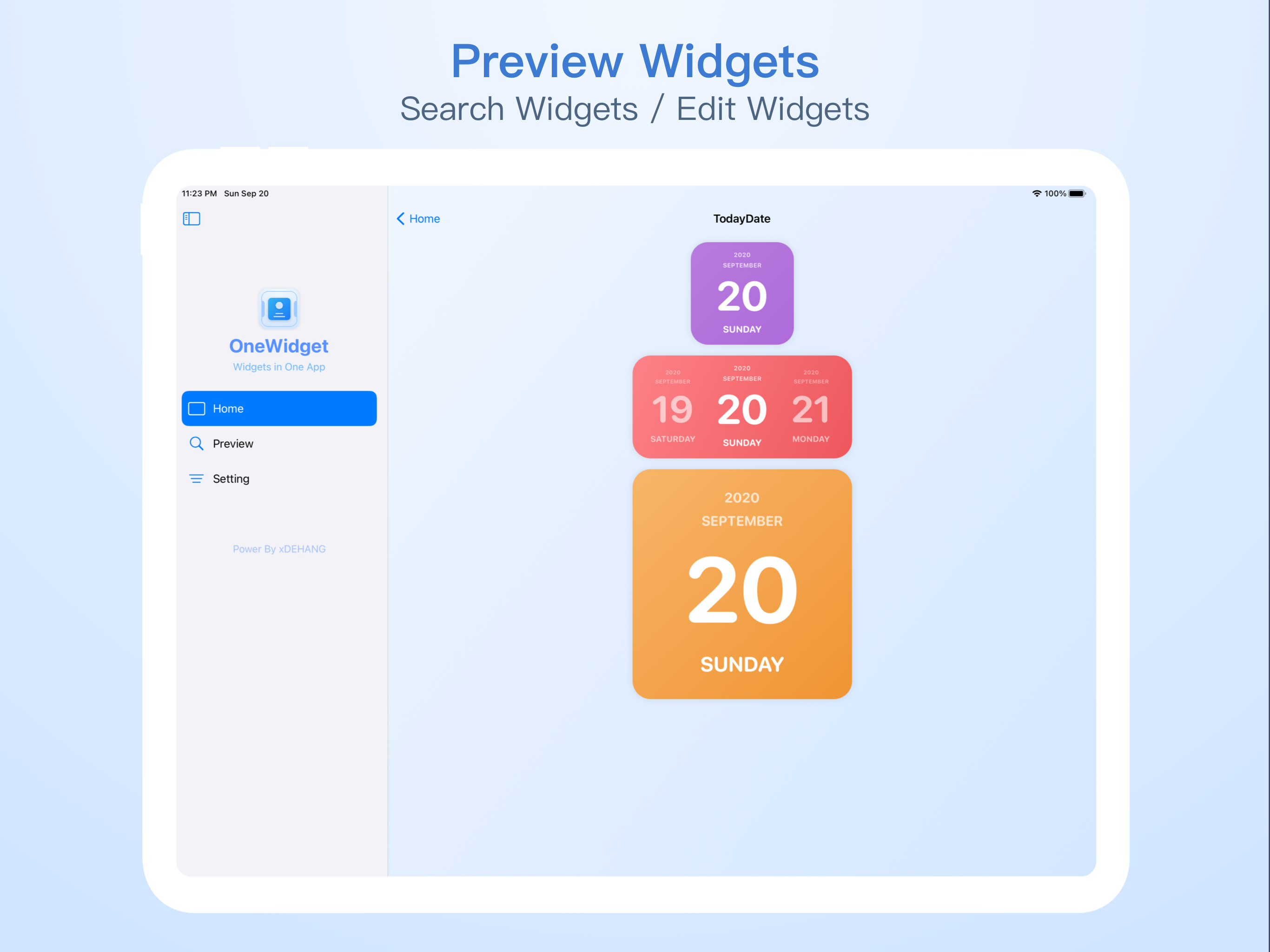OneWidget gallery image