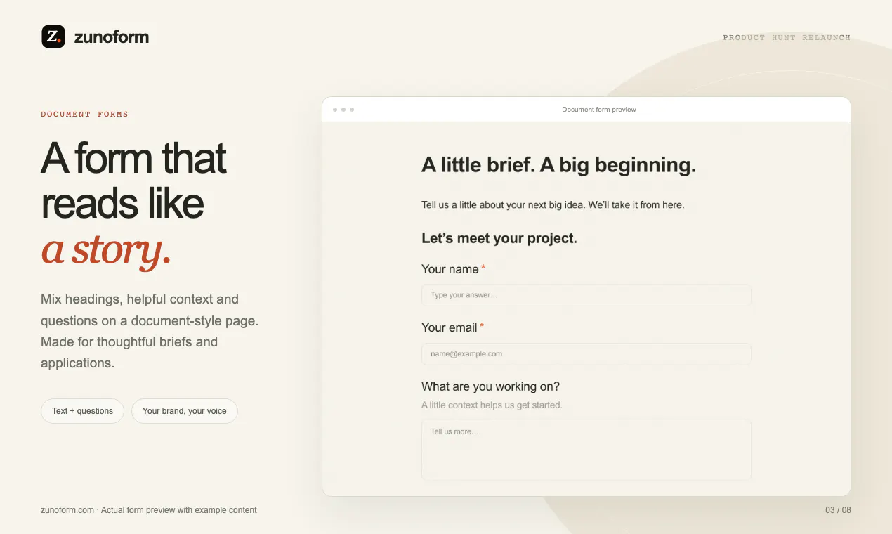 Zunoform screenshot 8