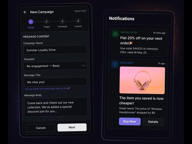 CometChat Campaigns gallery image
