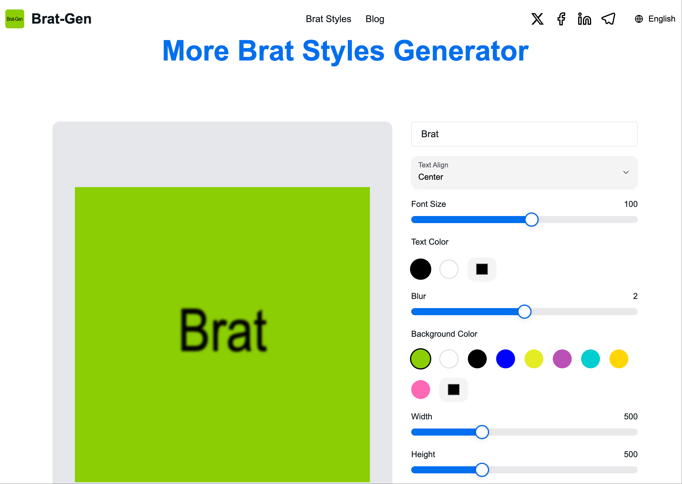 Brat Generator gallery image