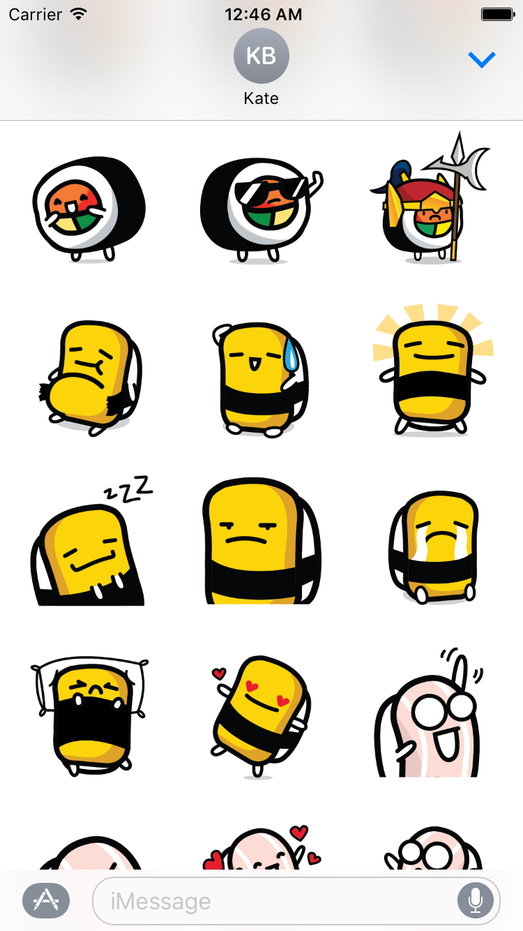 Sushi Land Stickers gallery image