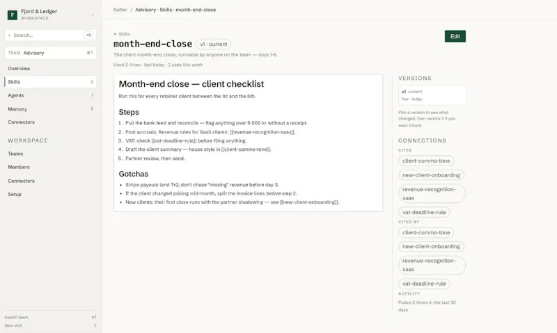 Rafter screenshot 3