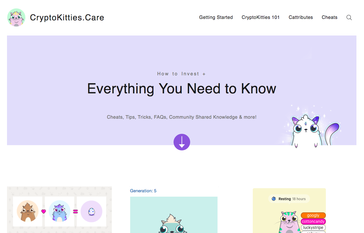 CryptoKitties.Care gallery image