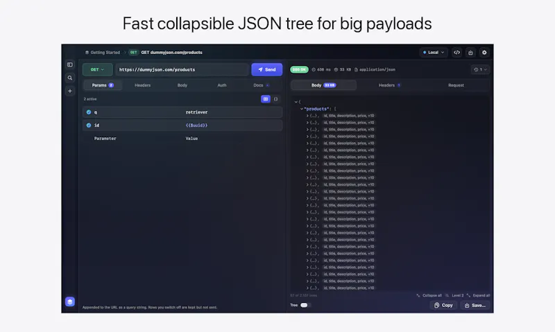 Retriever screenshot 2