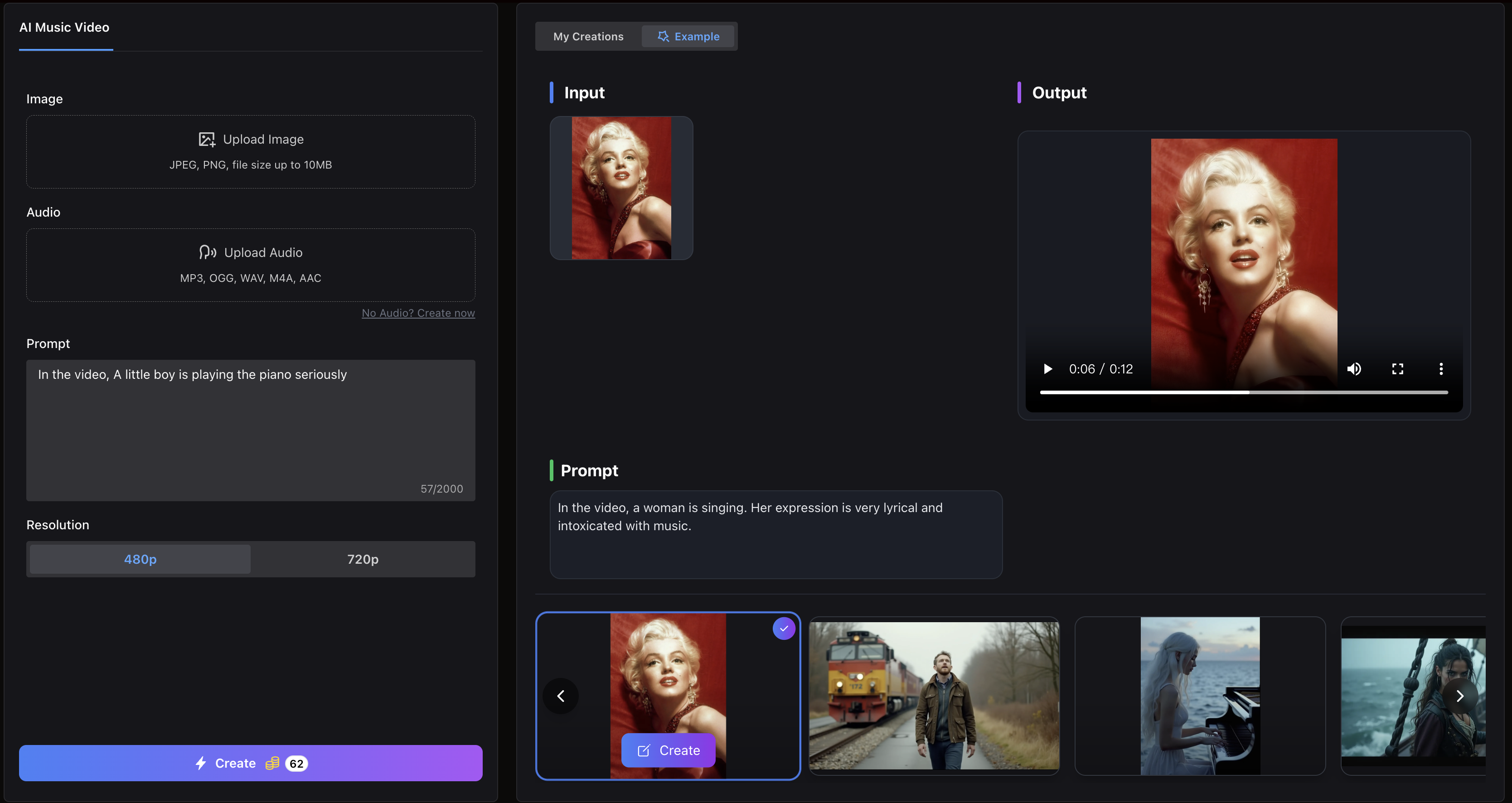 Média Fabricant de vidéoclips AI - Des clips animés avec LIP Sync |ouvrage 2