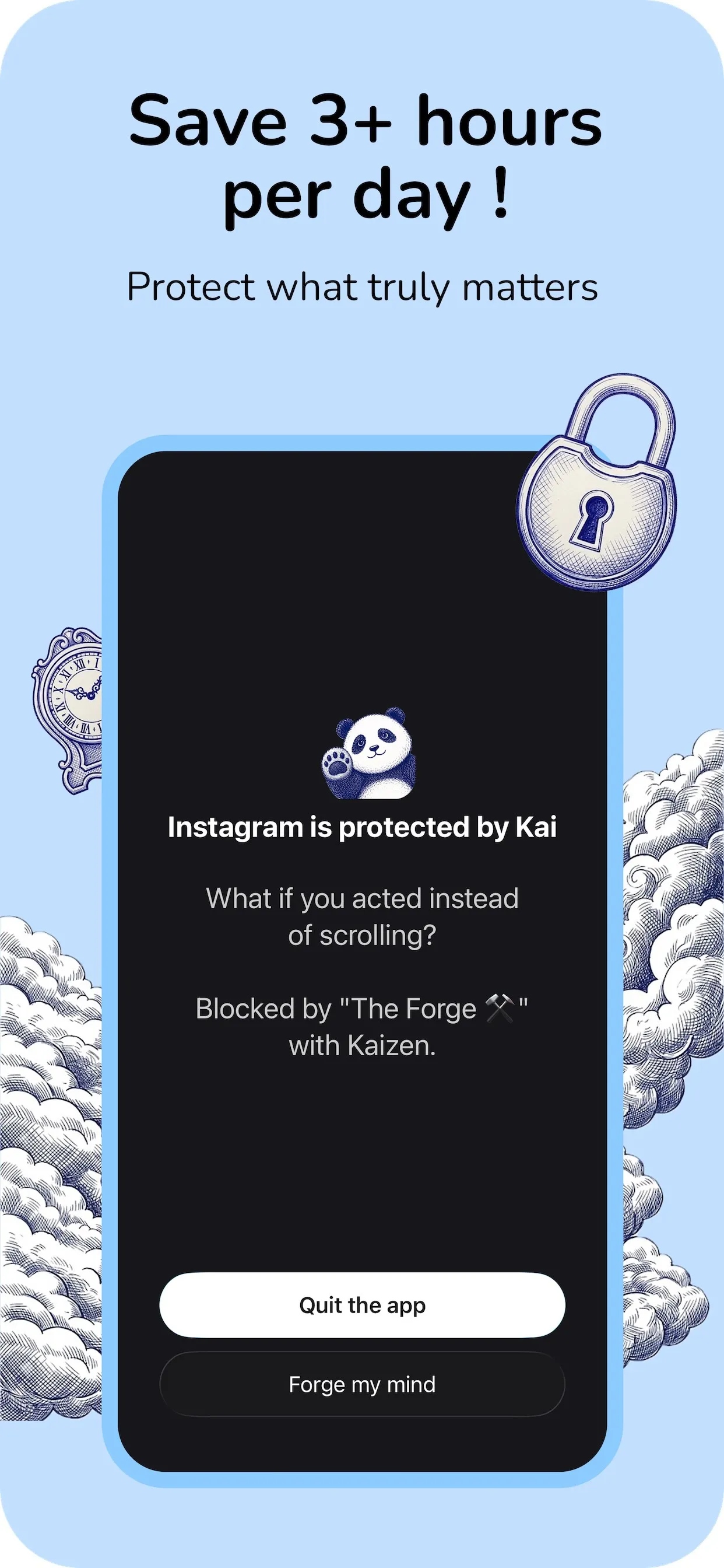 Kaizen: Screen Time & Detox iOS App gallery image